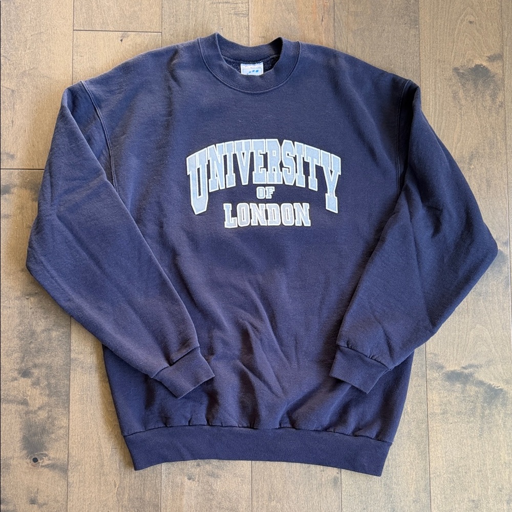 Vintage University of London Crewneck Sweatshirt Screen Stars Fruit of the Loom